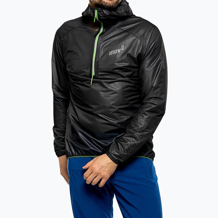 Куртка для бігу Inov-8 Raceshell Half Zip black