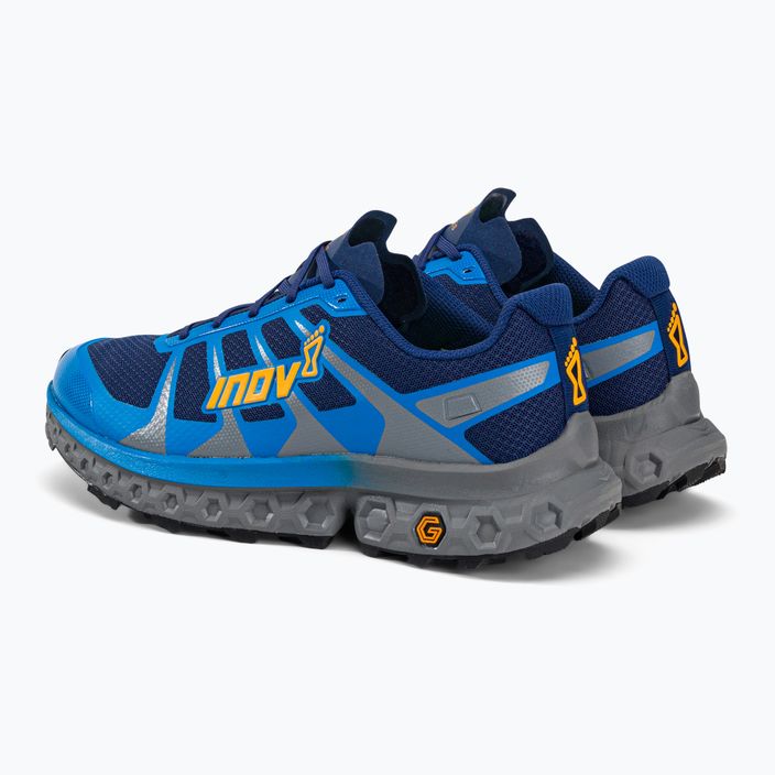 Кросівки для бігу чоловічі Inov-8 Trailfly Ultra G300 Max блакитні 000977-BLGYNE 3