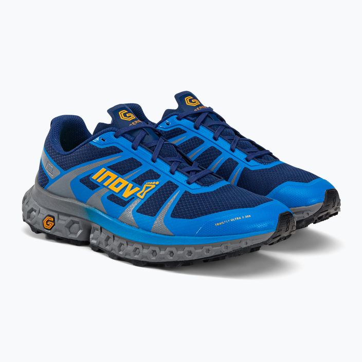 Кросівки для бігу чоловічі Inov-8 Trailfly Ultra G300 Max блакитні 000977-BLGYNE 4