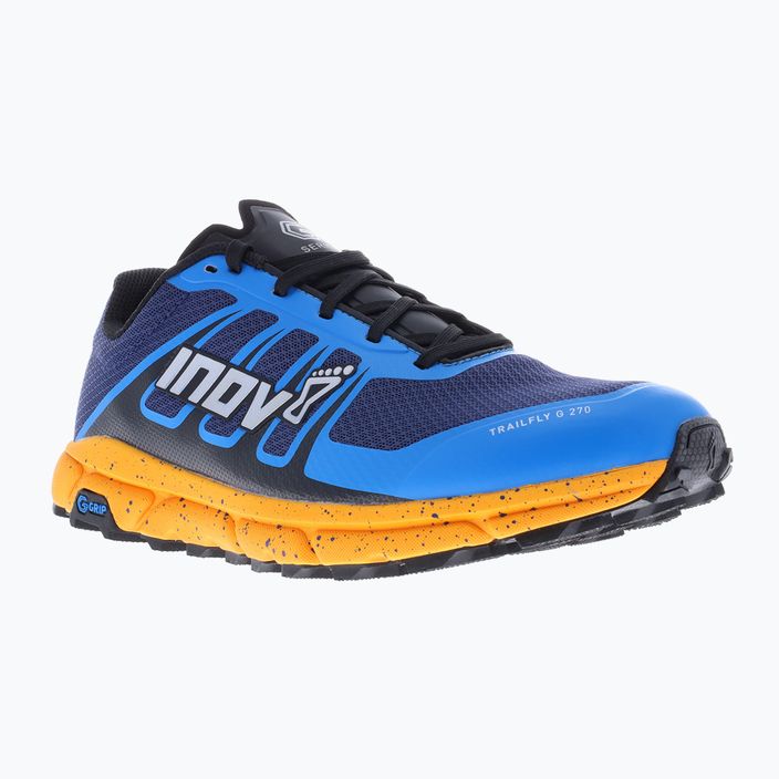Кросівки для бігу чоловічі Inov-8 Trailfly G 270 V2 блакитно-сині 001065-BLNE-S-01 10