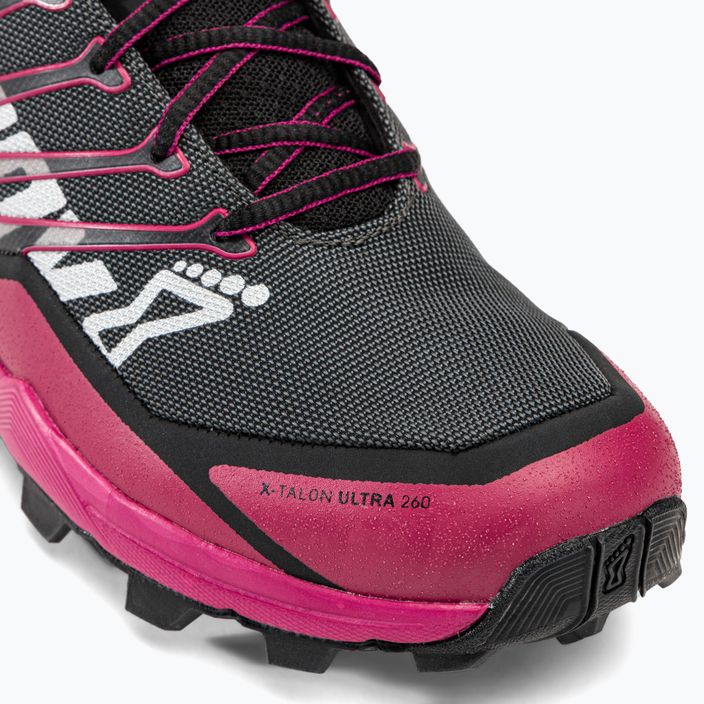 Кросівки для бігу жіночі Inov-8 X-Talon Ultra 260 V2 чорно-рожеві 000989-BKSG 7