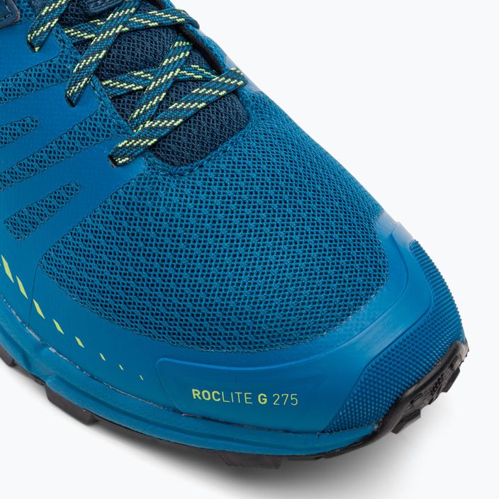 Кросівки для бігу чоловічі Inov-8 Roclite G 275 V2 блакитно-сині 001097-BLNYLM 7