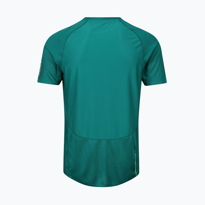 Чоловіча бігова сорочка Inov-8 Base Elite SS темно-зеленого кольору 3