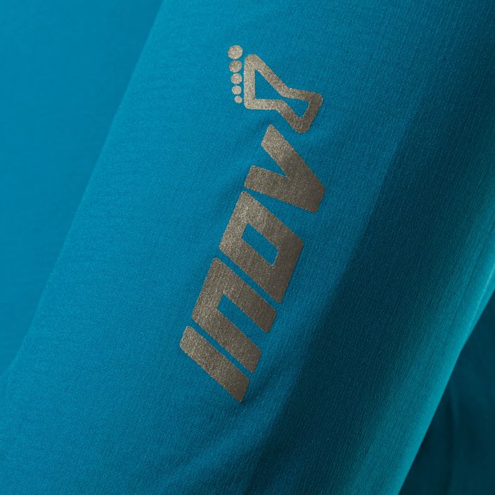 Чоловіча бігова куртка Inov-8 Stormshell FZ V2 синя 4