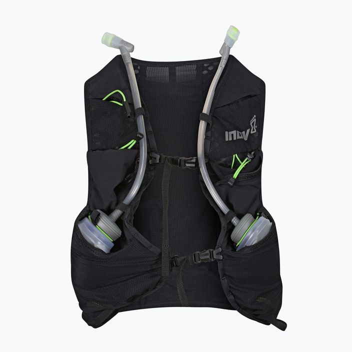 Жилет для бігу Inov-8 Ultrapack Pro 2в1 чорний/зелений 6