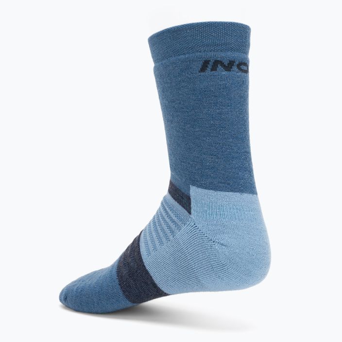 Шкарпетки для бігу Inov-8 Active Merino+ сірі/меланжеві 2