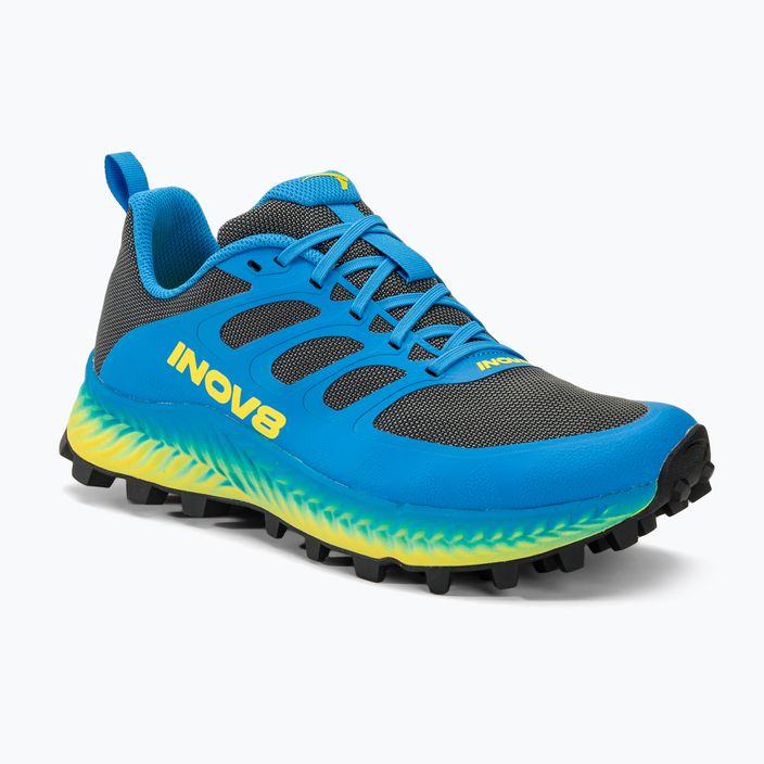 Кросівки для бігу чоловічі Inov-8 Mudtalon dark grey/blue/yellow