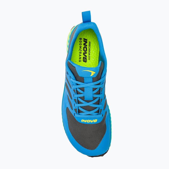Кросівки для бігу чоловічі Inov-8 Mudtalon dark grey/blue/yellow 5