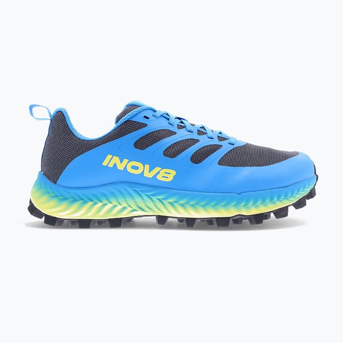 Кросівки для бігу чоловічі Inov-8 Mudtalon dark grey/blue/yellow 8