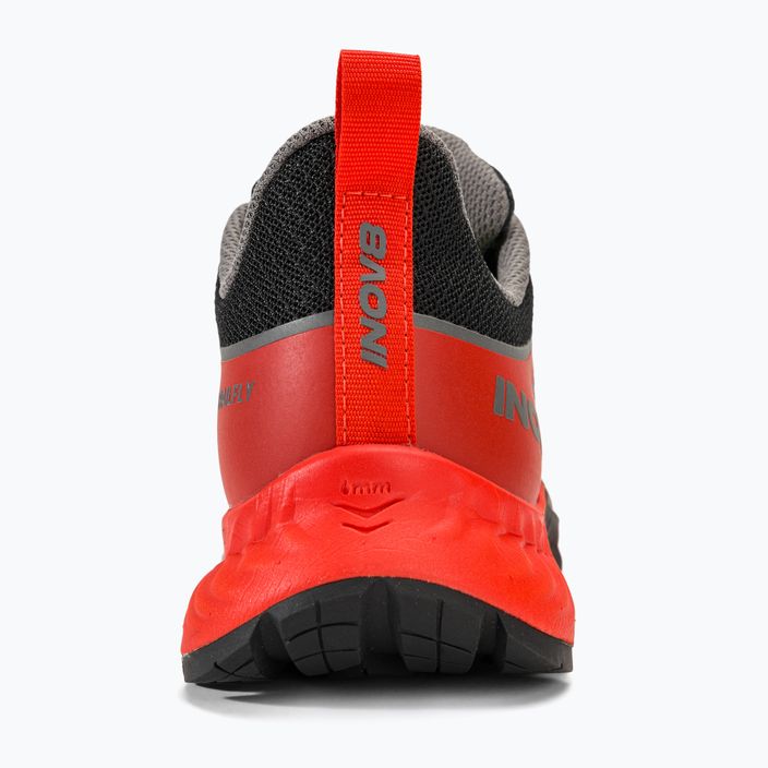 Кросівки для бігу чоловічі Inov-8 Trailfly black/fiery red/dark grey 6