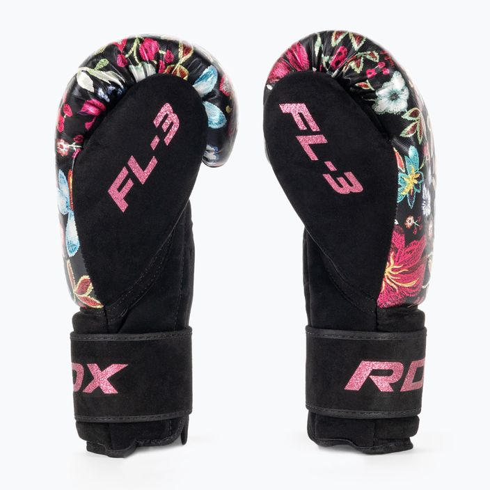 Рукавиці боксерські RDX FL-3 чорно-кольорові BGR-FL3 4