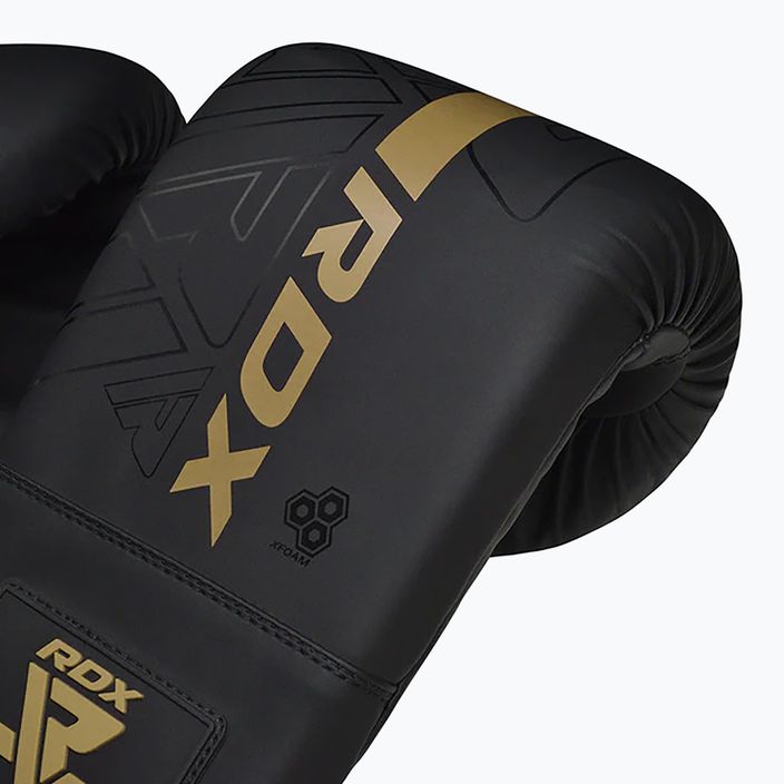 Рукавиці боксерські RDX F6 Bag Mitts golden 3