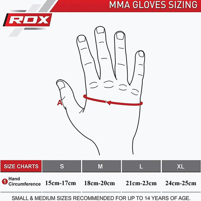 RDX Grappling Glove REX T6 Plus GGR-T6U синій 9