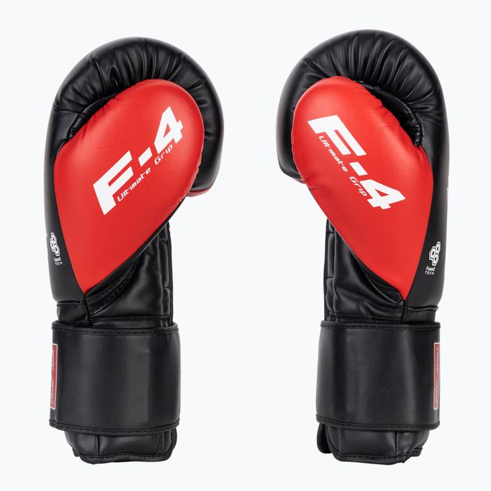 Рукавиці боксерські жіночі RDX BGR-F4 red/black 3