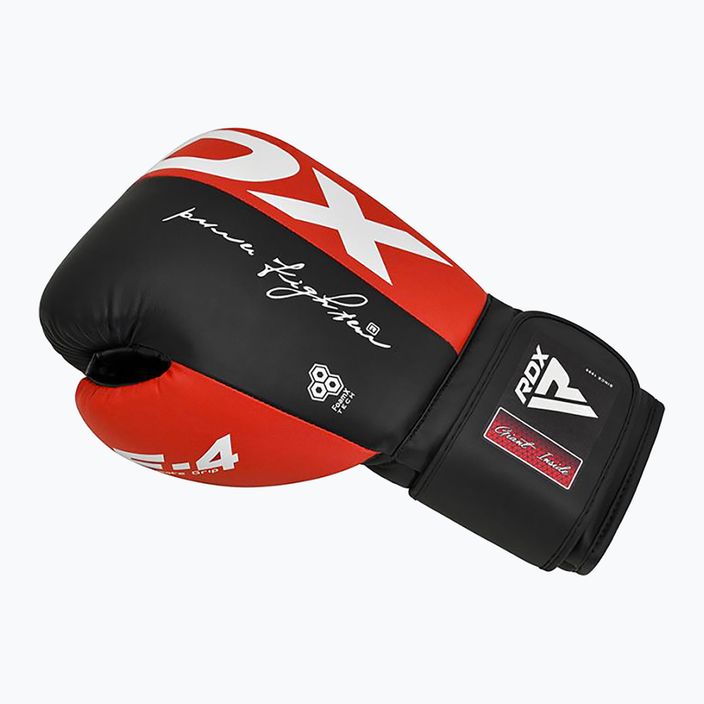 Рукавиці боксерські жіночі RDX BGR-F4 red/black 5