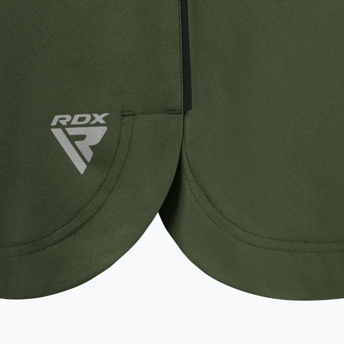 Чоловічі тренувальні шорти RDX T15 зелені 4