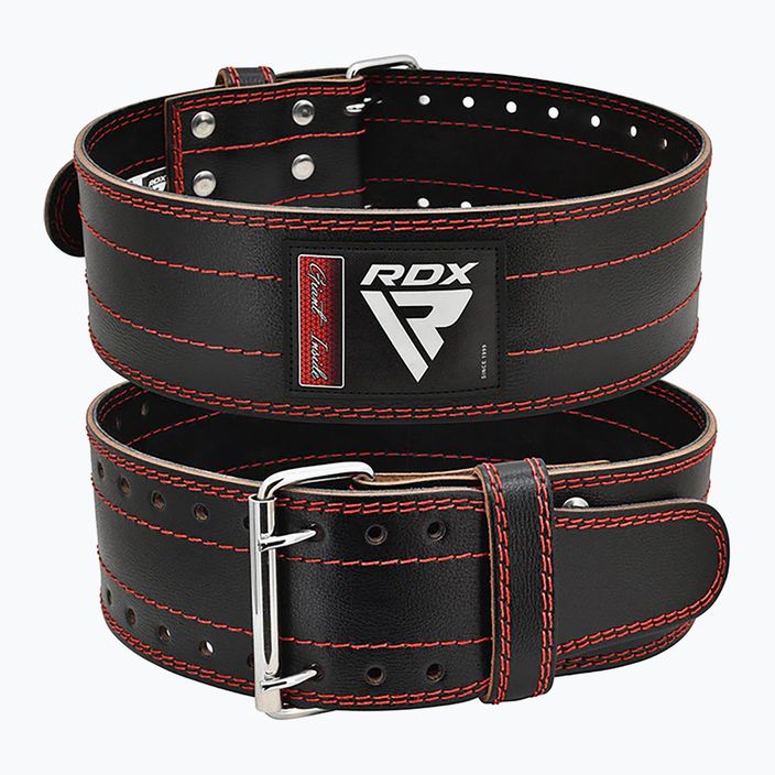 Пояс для важкої атлетики RDX RD1 Weight Lifiting Power red 2