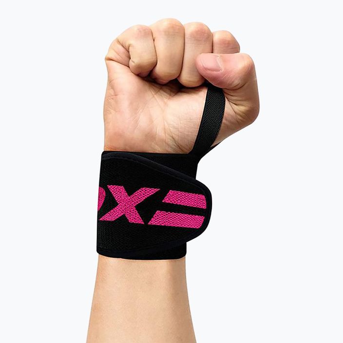 Бандаж на зап'ястя RDX Gym Wrist Wrap pink 3