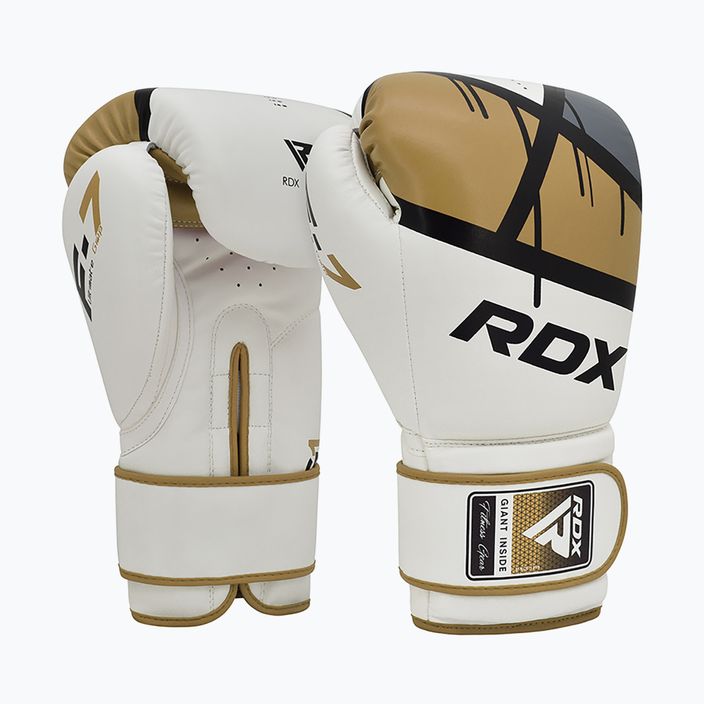 Боксерські рукавички RDX BGR-F7 золотисті 2
