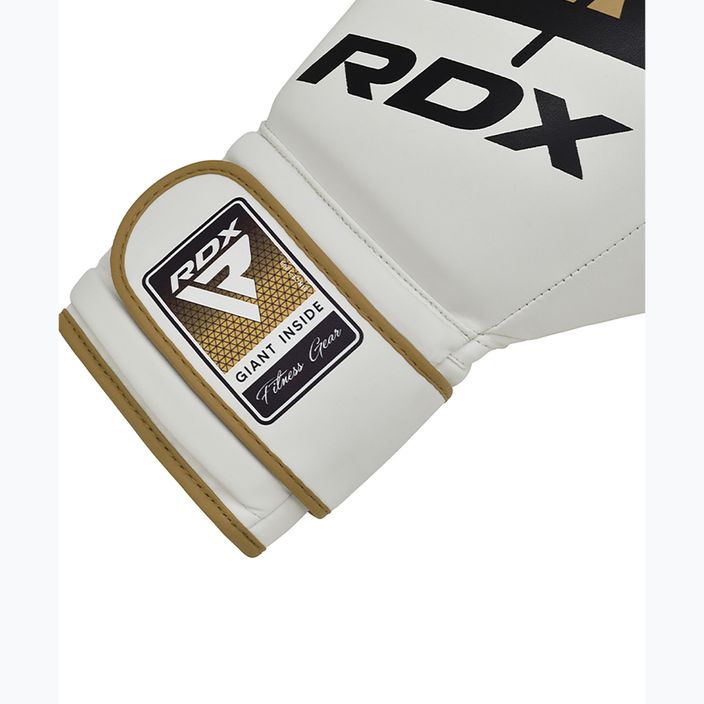 Боксерські рукавички RDX BGR-F7 золотисті 7