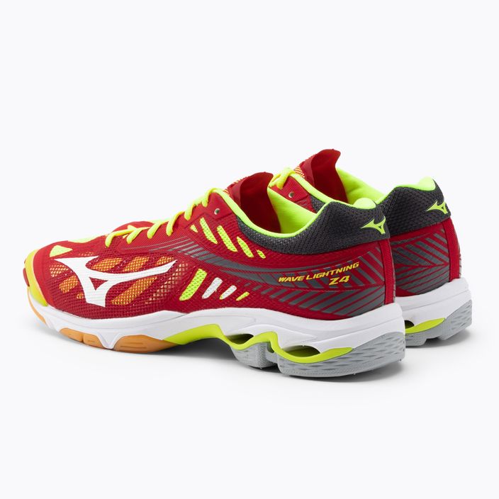 Кросівки для волейболу чоловічі Mizuno Wave Lightning Z4  червоні V1GA180001 3