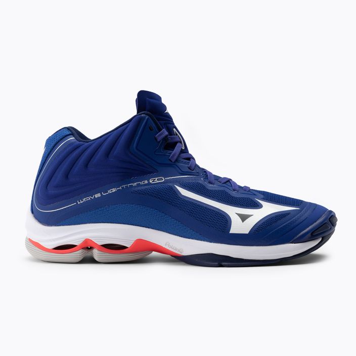 Кросівки для волейболу Mizuno Wave Lightning Z6 Mid сині V1GA200520 2