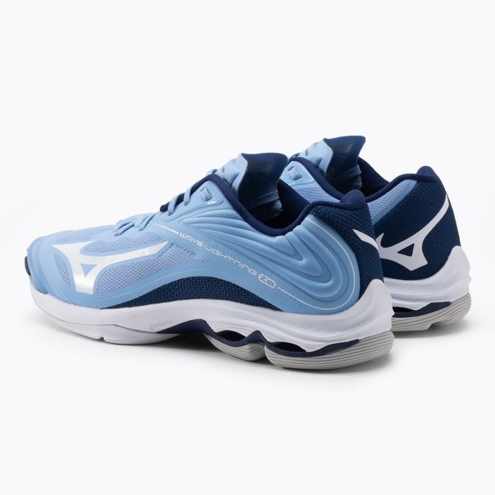 Кросівки для волейболу жіночі Mizuno Wave Lightning Z6 сині V1GC200029 3