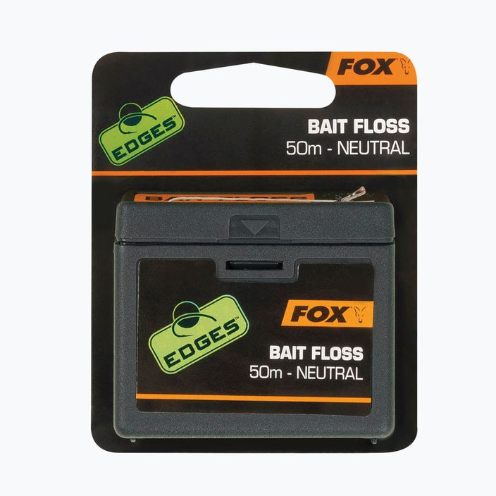 Нитка для приманок Fox International Edges Bait Floss - Neutral біла CAC512