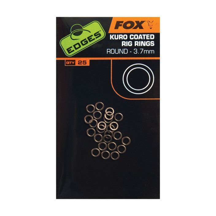 Кільця для поводка Fox International Edges Kuro O Rings сріблясті CAC545 2