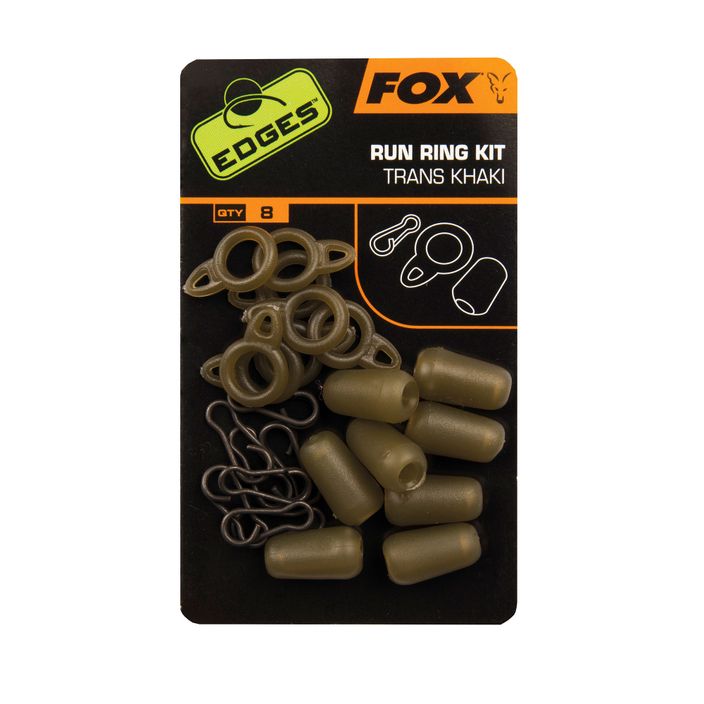 Набір прохідний короповий Fox International Edges Standard Run Ring Kit коричневий CAC583 2