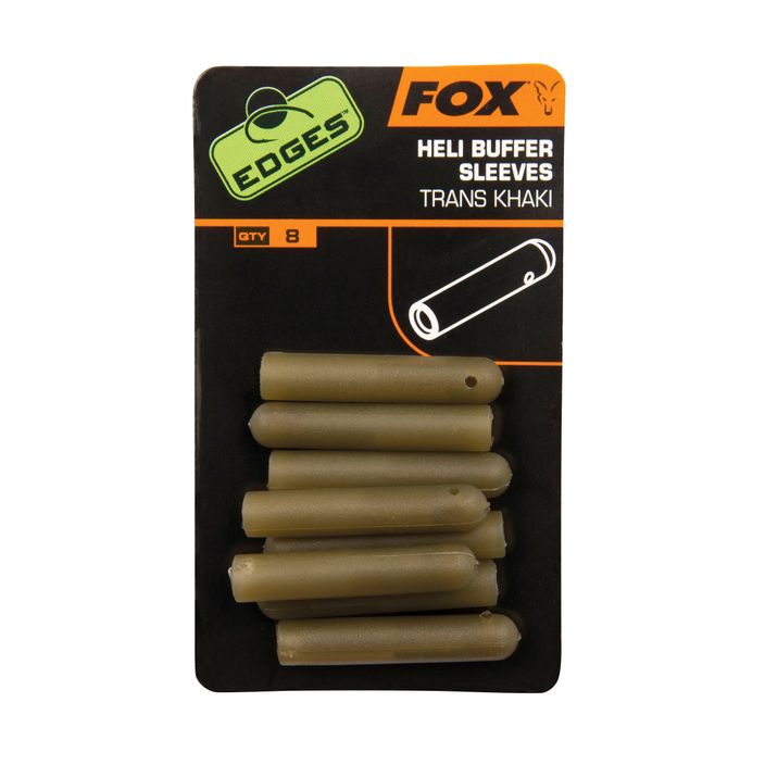 Гумки для гелікоптерного набору Fox International Edges Heli Buffer Sleeves 8 шт. Trans хакі CAC584 2