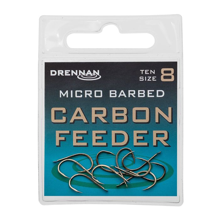 Гачки Drennan Carbone Feeder сріблясті HSCFDM012 2