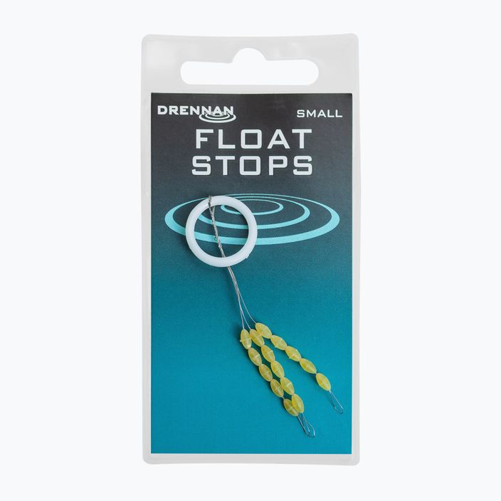 Стопер для волосіні Drennan Float Stops латексний жовтий TGFS000