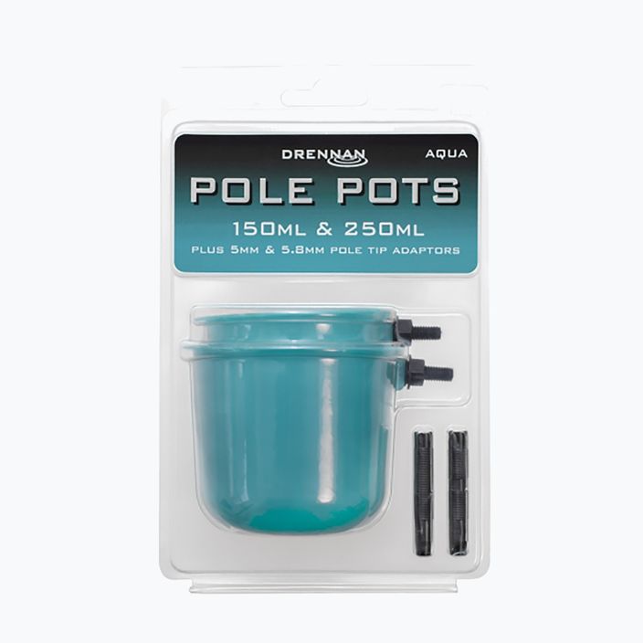 Чашки для наживки Drennan Pole Pots 2 шт. блакитні TOPP002