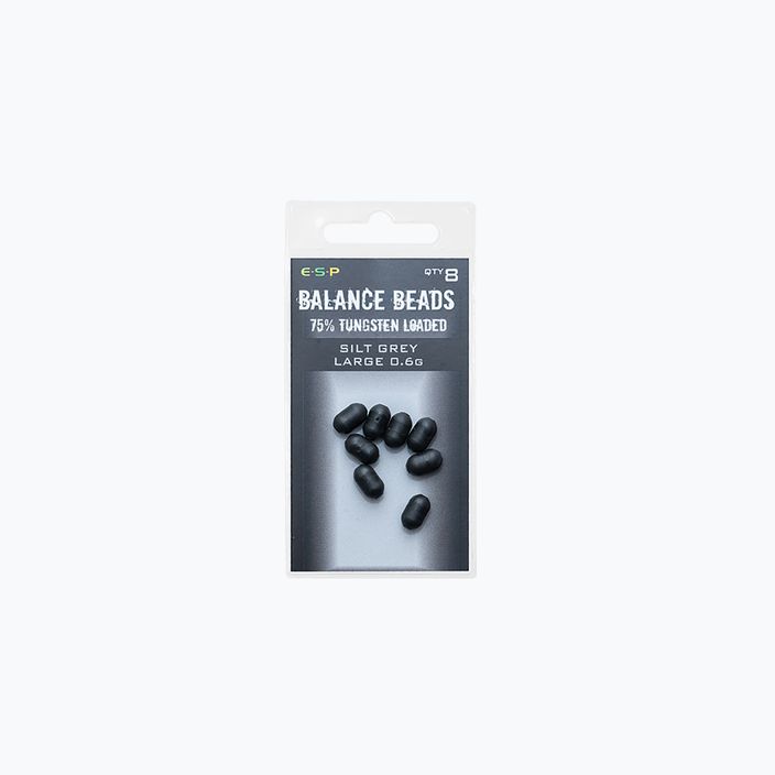 Намистини коропові ESP Balance Beads 8 шт. сірі ETTLBB02SG