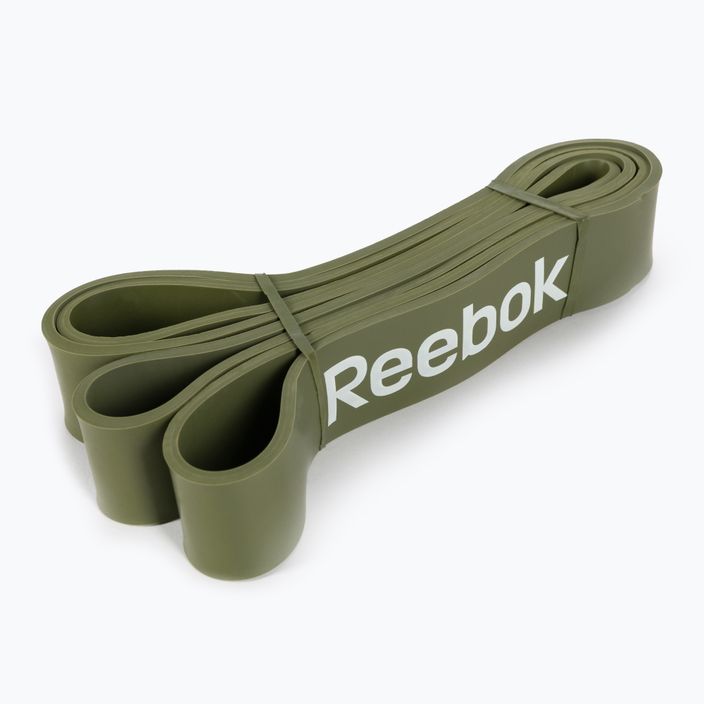 Гумка для фітнесу Reebok Power Band зелена RSTB-10081