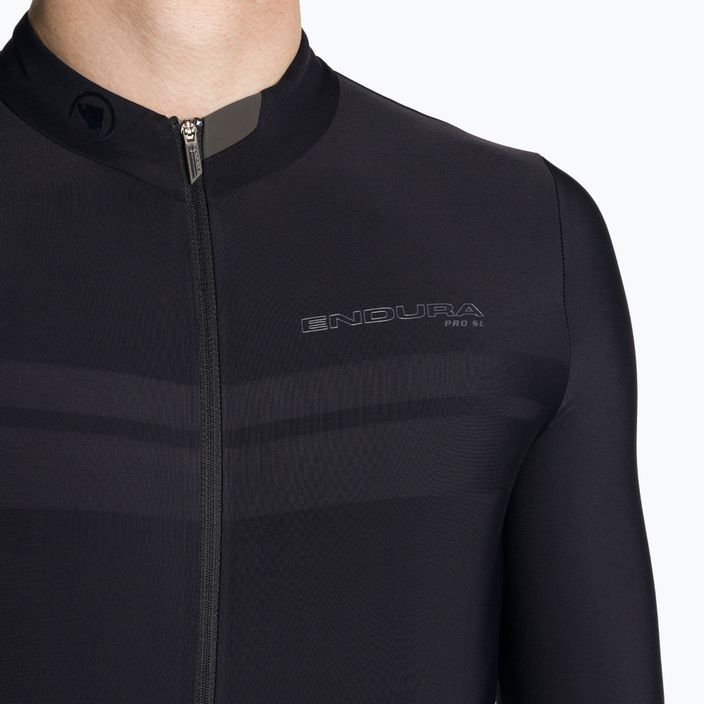 Чоловічий велосипедний лонгслів Endura Pro SL II L/S чорний 3