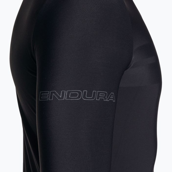 Чоловічий велосипедний лонгслів Endura Pro SL II L/S чорний 4