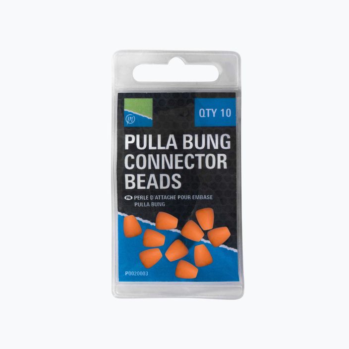 Стопери для риболовлі Preston Innovations Pulla Bug Connector Beads помаранчеві P0020003