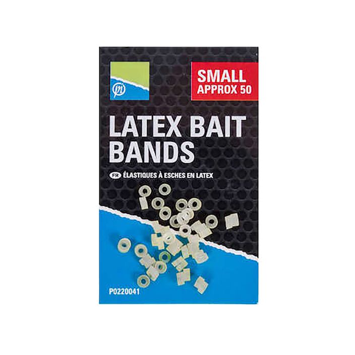 Гумки для приманок Preston Innovations Latex Bait Bands 50 шт. прозорі P0220041 2