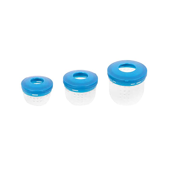 Чашки для прикормки Preston Innovations Soft Cad Pots біло-блакитні P0220057 2