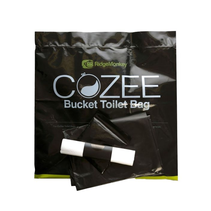 Мішки для туристичного туалету RidgeMonkey CoZee Toilet Bags чорні RM178 2