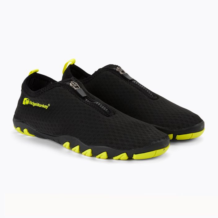 Взуття для риболовлі RidgeMonkey APEarel Dropback Aqua Shoes чорне RM490 5
