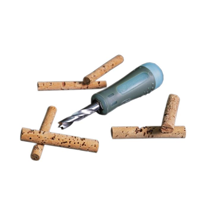 Сверло з корками RidgeMonkey Combi Bait Drill & Cork Sticks зелена RMT307 2