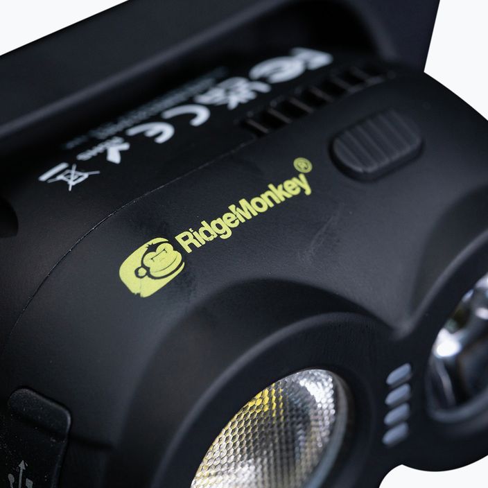 Налобний ліхтар RidgeMonkey VRH150X USB Rechargeable Headtorch чорний RM HT150X 3