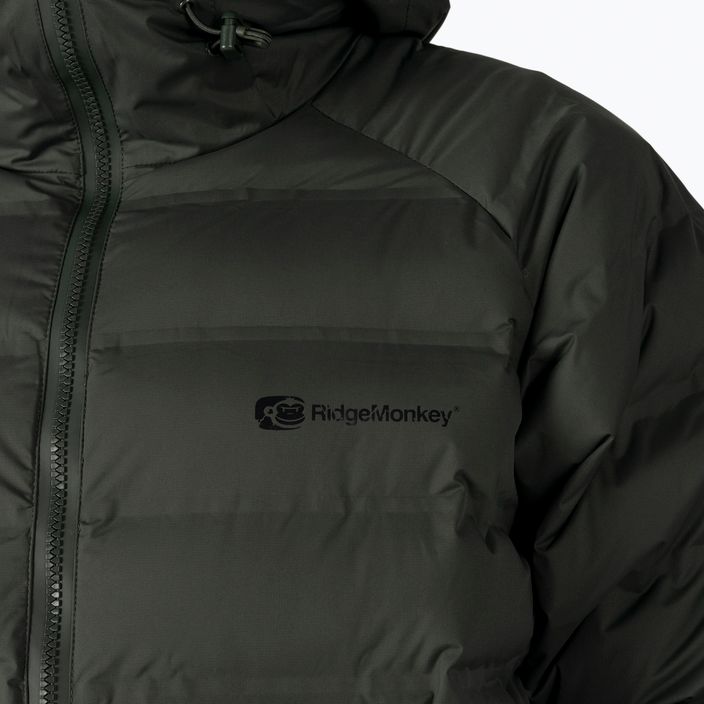 Куртка для риболовлі чоловіча RidgeMonkey Apearel K2Xp Waterproof Coat зелена RM603 4