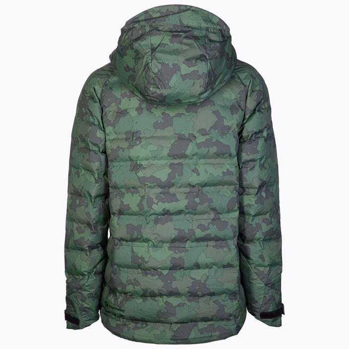 Куртка для риболовлі чоловіча RidgeMonkey Apearel K2Xp Waterproof Coat зелена RM609 2
