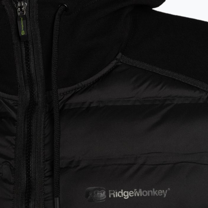 Куртка для риболовлі чоловіча RidgeMonkey Apearel Heavyweight Zip Jacket чорна RM653 3