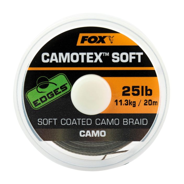 Плетена волосінь коропова Fox International Camotex Soft Camo CAC737 2