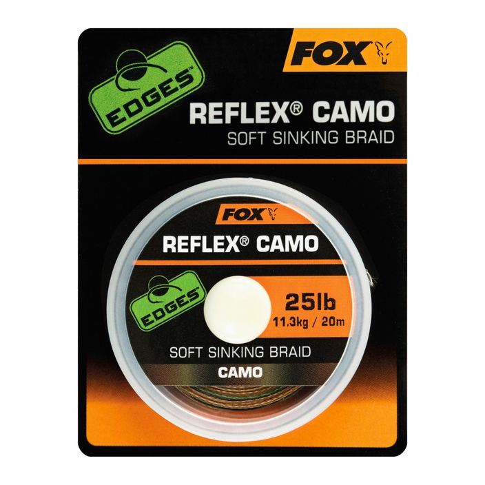 Плетена волосінь коропова Fox International Reflex Camo CAC751 2